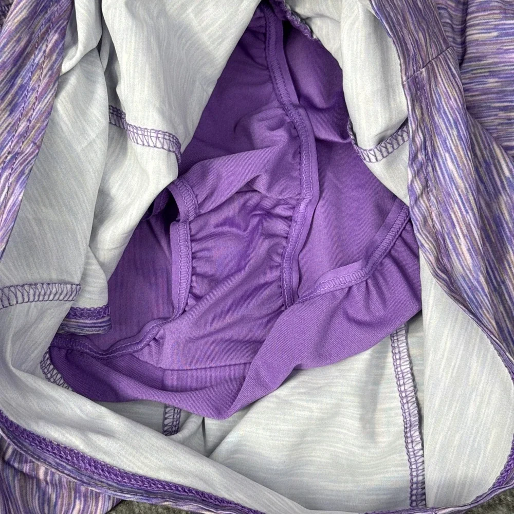 Nike Dri-FIT Athletic‎ Lined Shorts Womens Medium Purple Running Gym Lined NWT